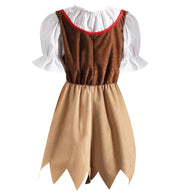 narrenwelt See-Piratin Pirat Piratenkostüm 128 - 140 Kinder Piratin Kleid 1tlg