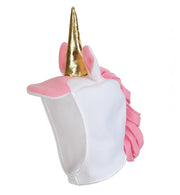 narrenwelt Einhorn Baby Kostüm weiß - rosa 1 TLG Overall mit Mütze Haube Gr 92