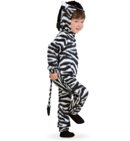 narrenwelt Kostüm Zebra Overall Größe 86 + 98