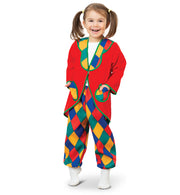 narrenwelt Kostüm Clown Funny (2-tlg. mit Taschen) Zirkus Kinderkostüm Babykostüm 92-116