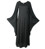 narrenwelt Kostüm Mortina Kleid Vamp Damen Kleid Vampir Hexe Gothic Halloween Karneval