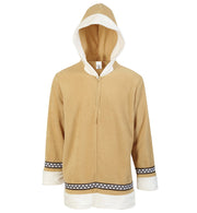 narrenwelt Kostüm Eskimo Oberteil mit Kapuze Lappland Kostüm Unisex L + XXL