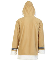 narrenwelt Kostüm Eskimo Oberteil mit Kapuze Lappland Kostüm Unisex L + XXL