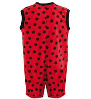 narrenwelt Kostüm Bugsy Marienkäfer Insekt 1-TLG (Kurzoverall) Unisex JGA Event Party