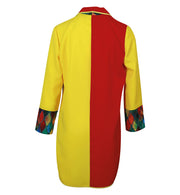 narrenwelt Kostüm Clown Frack Fritzi buntes Clownkostüm Erwachsene Fasching Event