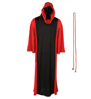 narrenwelt Kostüm Mönch mystisch mit Kapuze und Gürtel Halloween Fasching Event Party