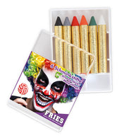 narrenwelt Schminke HALLOWEEN - STIFTE 6er Box Schminkstifte Horror Fasching Karneval
