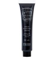 narrenwelt  Aqua Schmink Horror Aqua Creme schwarz(28 ml) – Professionelle Aqua Schmink-Creme Face-Art Halloween Cosplay