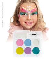 narrenwelt Schminkset Fantasy Prinzessin 6er Set Fasching Motto Party Karneval N26