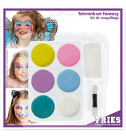 narrenwelt Schminkset Fantasy Prinzessin 6er Set Fasching Motto Party Karneval N26