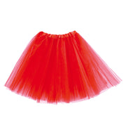 narrenwelt Kostüm Tüllrock Tutu lila Ballett Tütü Basic Tüll Rock Erwachsene Teenie Line Einheitsgröße Fasching
