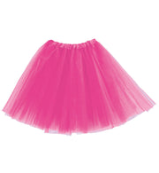 narrenwelt Kostüm Tüllrock Tutu lila Ballett Tütü Basic Tüll Rock Erwachsene Teenie Line Einheitsgröße Fasching