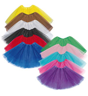 narrenwelt Kostüm Tüllrock Tutu lila Ballett Tütü Basic Tüll Rock Erwachsene Teenie Line Einheitsgröße Fasching
