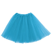 narrenwelt Kostüm Tüllrock Tutu lila Ballett Tütü Basic Tüll Rock Erwachsene Teenie Line Einheitsgröße Fasching