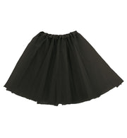 narrenwelt Kostüm Tüllrock Tutu lila Ballett Tütü Basic Tüll Rock Erwachsene Teenie Line Einheitsgröße Fasching