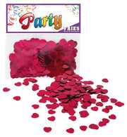 narrenwelt  Konfetti rote Herzen Köln Party Event Mottoparty DEKO