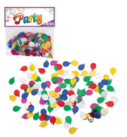 narrenwelt Konfetti bunter Regen Ballons Set Deko Party Event