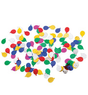 narrenwelt Konfetti bunter Regen Ballons Set Deko Party Event