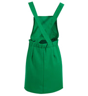 narrenwelt Kostüm Latzrock grün Zwerg Wichtel Schlumpf Latzerock 1tlg. Rock Damen  Karneval Motto Party S-L