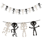 narrenwelt  Deko Girlande Skelett Halloween 150cm Home Dekoration