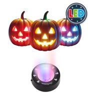 narrenwelt Halloween  LED Licht für geschnitzte Kürbisse mit Farbwechsel Deko