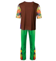 narrenwelt Kostüm Hippie 2-tlg. Herren  Größe M + L