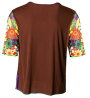 narrenwelt Kostüm Hippie 2-tlg. Herren  Größe M + L