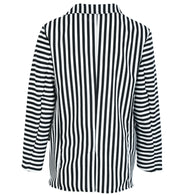 narrenwelt Kostüm Sakko  Gr. L schwarz weiß Streifen Jackett Karneval  Mottoparty