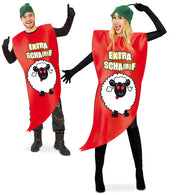 narrenwelt Kostüm Chili Essen Gewürz Chilischote Chhiliumhang Kostüm Unisex