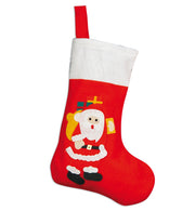 narrenwelt narrenwelt Nikolausstrumpf Nikolaus Strumpf 2 Motive Weihnachten ca. 36cm Filz