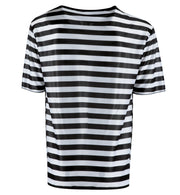 narrenwelt Kostüm Sträfling 2tlg. Anzug mit Mütze Unisex Fasching Karneval