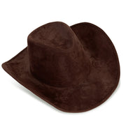 narrenwelt Westernhut braun Cowboyhut braun 58 cm Event Party Linedance Motto Party Event Accessoire Fasching Karneval