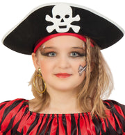 narrenwelt Hut Pirat Piratenhut Gr. 56