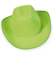 narrenwelt Cowboy Hut NEON orange oder grün Cowboy-Hut 58 cm