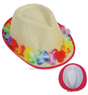 narrenwelt Hawaiiblütenhut Hut Hawaii Party Motto Event Festival sortierte Farben