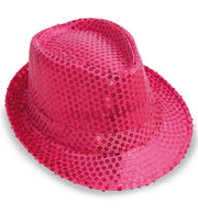 narrenwelt Pailetten Hut sortierte Farben