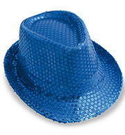 narrenwelt Pailetten Hut sortierte Farben