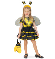 narrenwelt Kostüm Biene Bienchen Kleid  Kind Tier Kinder-Kostüm Fasching 104 - 128