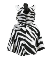 narrenwelt Zebra Cape KIDS mit Kapuze Tierkostüm Baby Kleinkind Kostüm Fasching