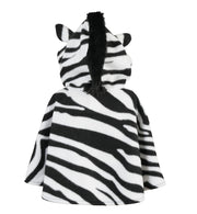 narrenwelt Zebra Cape KIDS mit Kapuze Tierkostüm Baby Kleinkind Kostüm Fasching
