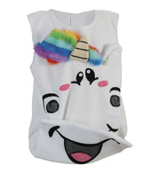 FRIES Pummel Einhorn KIDS LIZENZ 1-tlg. Oberteil mit Flip-Down-Tasche  Größe 104-128