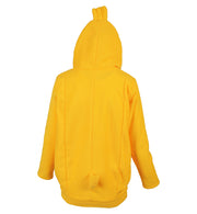 narrenwelt Kostüm Ente Ducky Oberteil KIDS Hoodie mit Kapuze Umhang Kinder Fasching