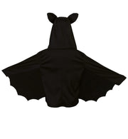 narrenwelt Kostüm Cape Fledermaus mit Kapuze Kinder Umhang Halloween  104-128