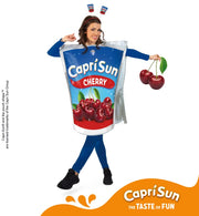 FRIES Capri Sun Kostüm Getränk Capri Sonne Cherry Kirsch Erwachsene Lebensmittel Kostüm Lizenz