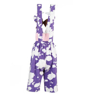 narrenwelt Kostüm Kuh MIlky Latzhose kurz lla/weiß mit Kuhgesicht Kuhflecken  Fasching Motto Party Event Cosplay
