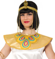 narrenwelt  Set Cleopatra  2 teilig Kleopatra Gürtel + Kragen Fasching Motto Party Event Accessoire