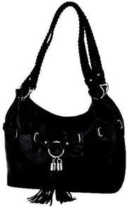 Alessandro TONGA 4801 Handbag Damen Henkeltasche Schultertasche mit Handyfach und RV-Rückfach
