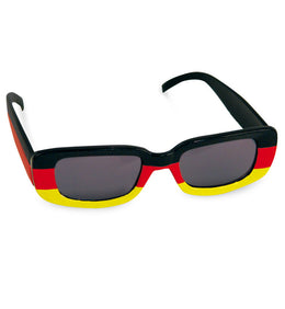 narrenwelt Fan Brille Fußball Deutschland Schwarz-Rot-Gold