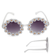 narrenwelt Blumige Festival Brille Gänseblümchen Daisy Style Event Party Accessoires