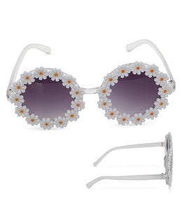 narrenwelt Blumige Festival Brille Gänseblümchen Daisy Style Event Party Accessoires